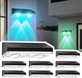 8-Pack Solar Gutter Lights, Waterproof LED