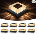 Solar Post Cap Lights, Black Waterproof