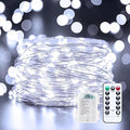 Christmas String Lights, 33ft 100 LED Waterproof Twinkle Lights