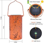 2-Pack Hummingbird Solar Garden Lanterns, Decorative Waterproof LED