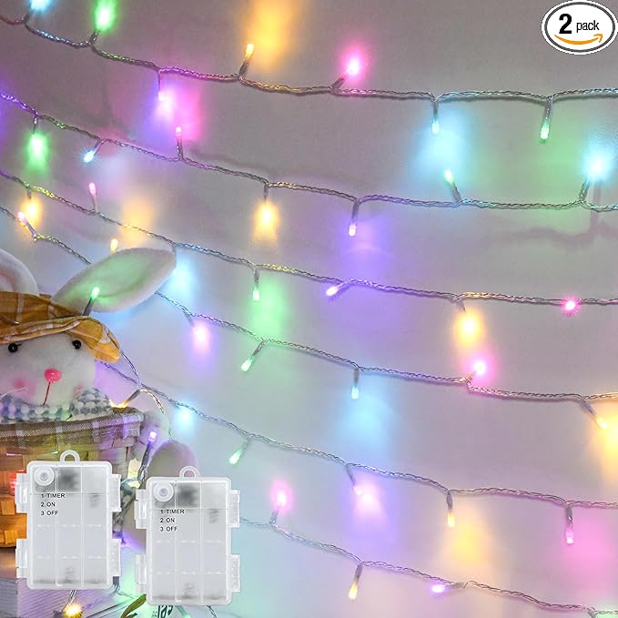 8ft Outdoor Edison String Lights, Weatherproof