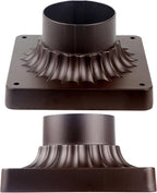 2-Pack Solar Post Cap Lights for Yard, LED
