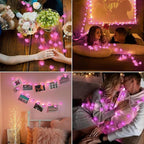 Christmas String Lights, 10ft Waterproof Twinkle Lights