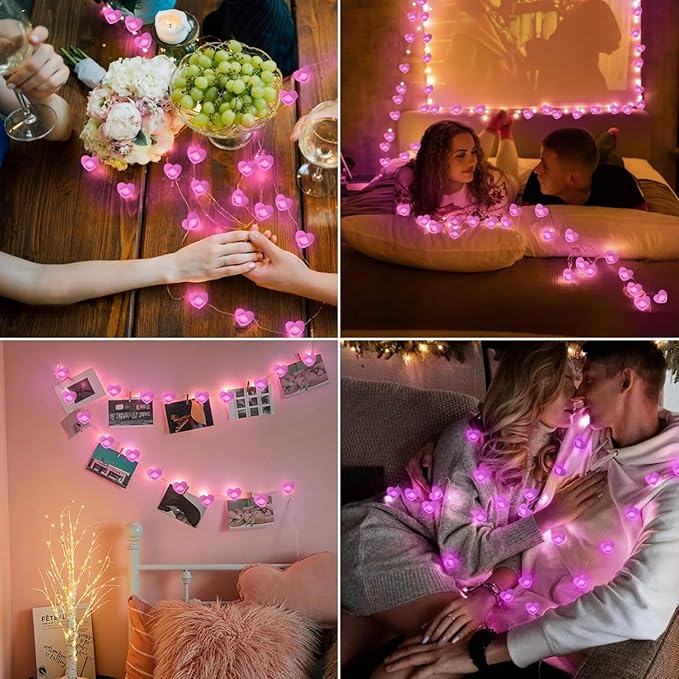 Christmas String Lights, 10ft Waterproof Twinkle Lights
