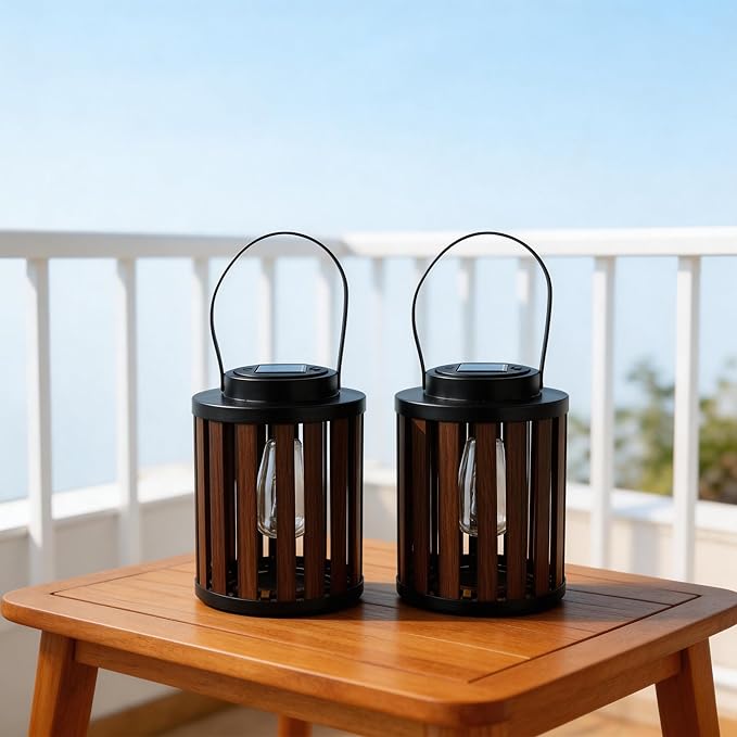 Solar Garden Lanterns, Garden Hanging LED Decor