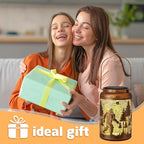 Backyard Solar Lantern Set, Metal Backyard Lighting
