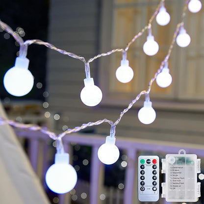 Christmas Fairy Lights, 60 LED Battery Twinkle Lights