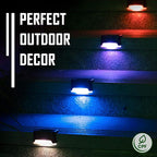 16-Pack Wall Solar Lights, Waterproof LED