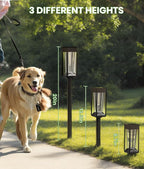 2-Pack Solar Path Lights, Outdoor Garden LED