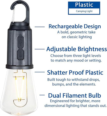 Rechargeable LED Camping Lantern, Portable