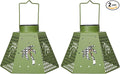 Solar Hanging Lanterns 2-Pack, Outdoor Hanging LED Decor