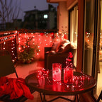 Christmas Fairy Lights 4-Pack, 1ft 50 LED Battery Twinkle Lights
