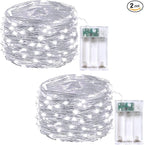 Christmas String Lights, 16ft 50 LED Waterproof Twinkle Lights