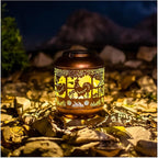 Classic Garden Solar Lanterns for Garden, Waterproof LED