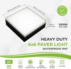 Flat Solar Landscape Lights, Waterproof LED