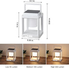 Solar Garden Lanterns, Patio Hanging LED Decor