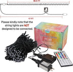 Christmas String Lights, 5ft 300 LED Waterproof Twinkle Lights