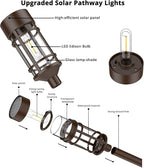 Solar Pathway Lights 8-Pack, Garden LED