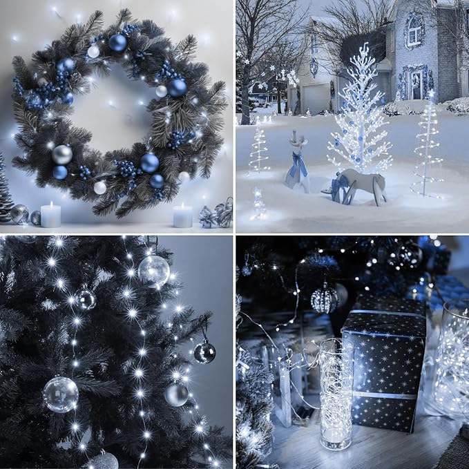 Christmas Fairy Lights 6-Pack, Battery Twinkle Lights