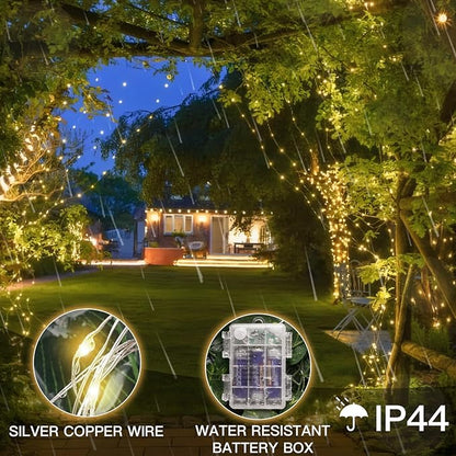Christmas Backyard String Lights, 66ft 200 LED Waterproof