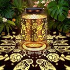 Butterfly Solar Lantern Set, Decorative Patio Lighting