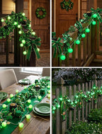 Christmas Patio String Lights, 25ft 40 LED Waterproof