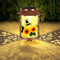 Bee Solar Backyard Lanterns, Classic Waterproof LED
