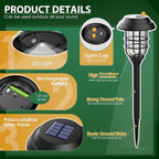 8-Pack Solar Landscape Lights for Yard