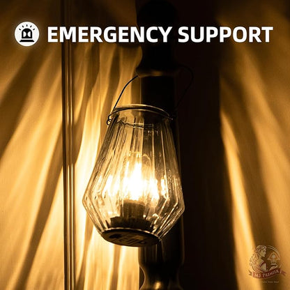 Battery Operated Lamp Hanging,Cordless LED Table Lamp with Timer, Decorative Lantern Lights Outdoor Indoor Decor for Patio/Home/Hallway/Deck/Spareroom/Bedroom/Tabletop/Fireplace/Vintage Style (Blue)