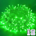 100 LED Christmas Twinkle Lights, 33ft Waterproof for Porch
