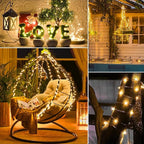 Christmas Yard String Lights, 70ft 200 LED Waterproof