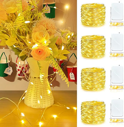 Christmas Fairy Lights, 16ft 50 LED Battery Twinkle Lights
