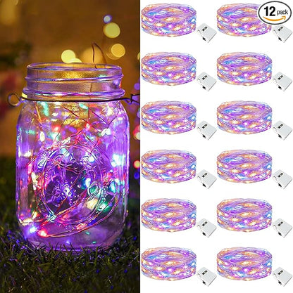 7ft Silver Outdoor Edison String Lights, Weatherproof