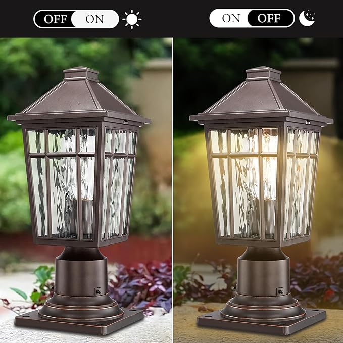 Solar Post Cap Lights, Waterproof LED