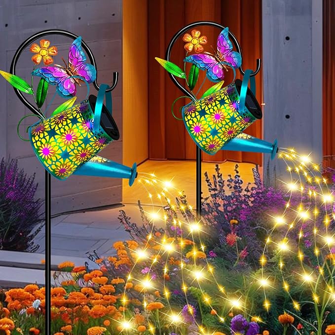 Butterfly Solar Hanging Lanterns, Classic Porch Decor