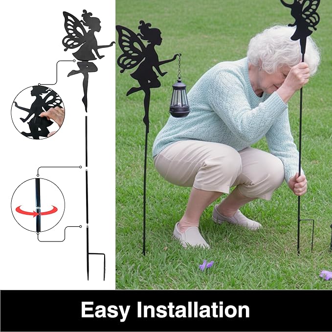 Solar Garden Garden Statue Light, Outdoor Decor