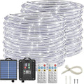 Solar Rope Lights, 132ft LED Porch String