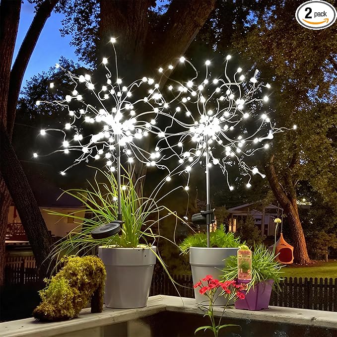 Solar Yard Path Lights, Waterproof