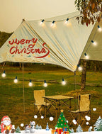 Christmas Twinkle Lights, 25ft Waterproof for Backyard