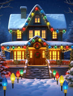 Solar Pathway Lights, Waterproof LED Yard Lights