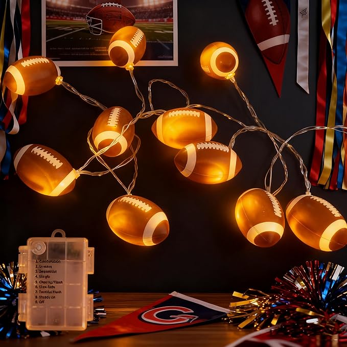 Yard String Lights, 14ft Weatherproof LED