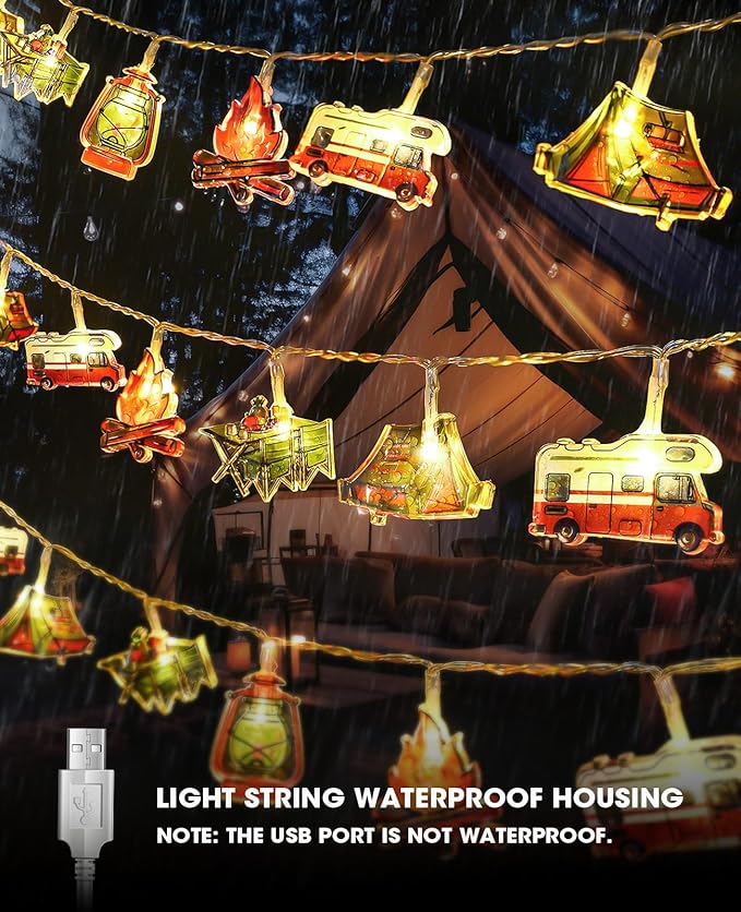 Christmas Fairy Lights, 50 LED Battery Twinkle Lights