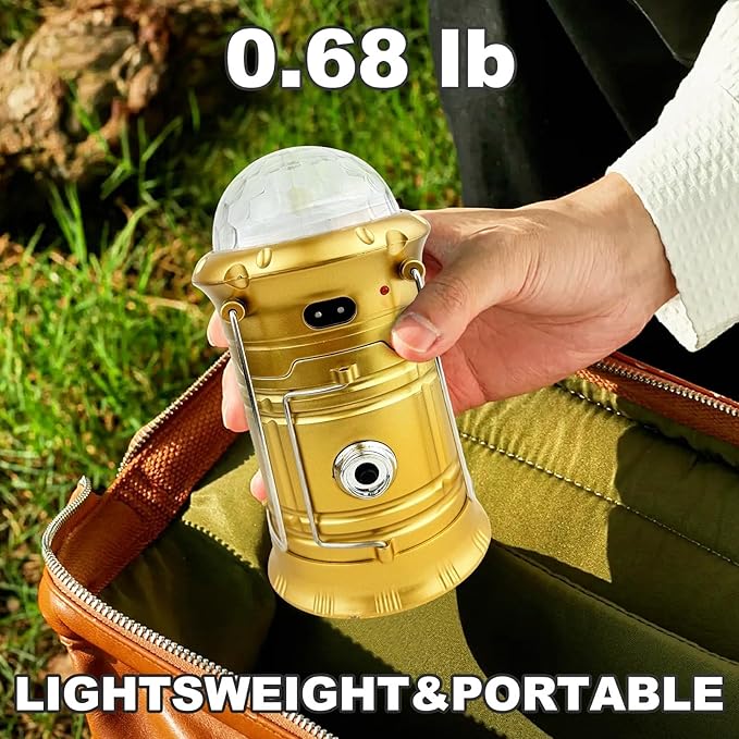 Multi-Function Rechargeable Camping Lantern