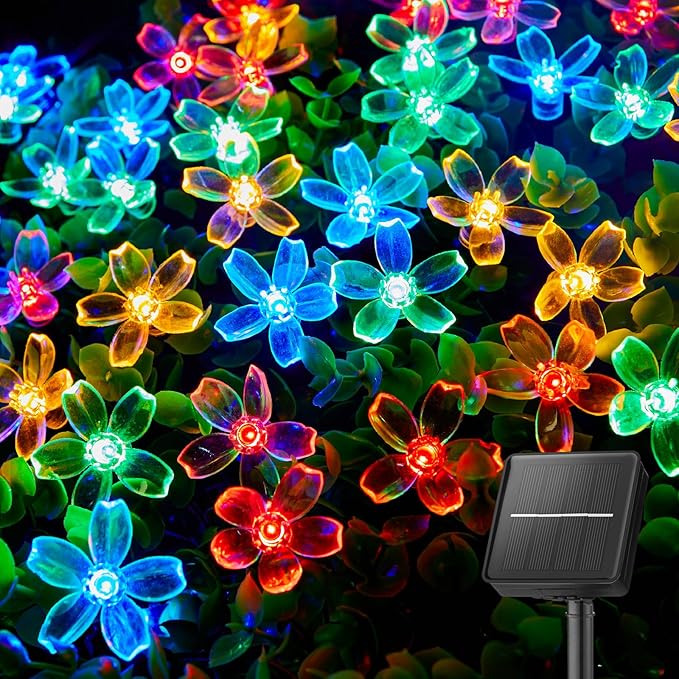 Christmas LED String Lights, Waterproof Timer Lights