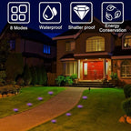 Outdoor String Lights, 8ft Waterproof