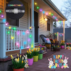 33ft Christmas LED String Lights, Waterproof Timer Lights