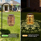 Butterfly Solar Lantern Set, Decorative Patio Lighting