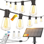 Yard String Lights, 120ft Weatherproof LED