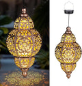 Decorative Moroccan Solar Lanterns for Garden, Waterproof LED