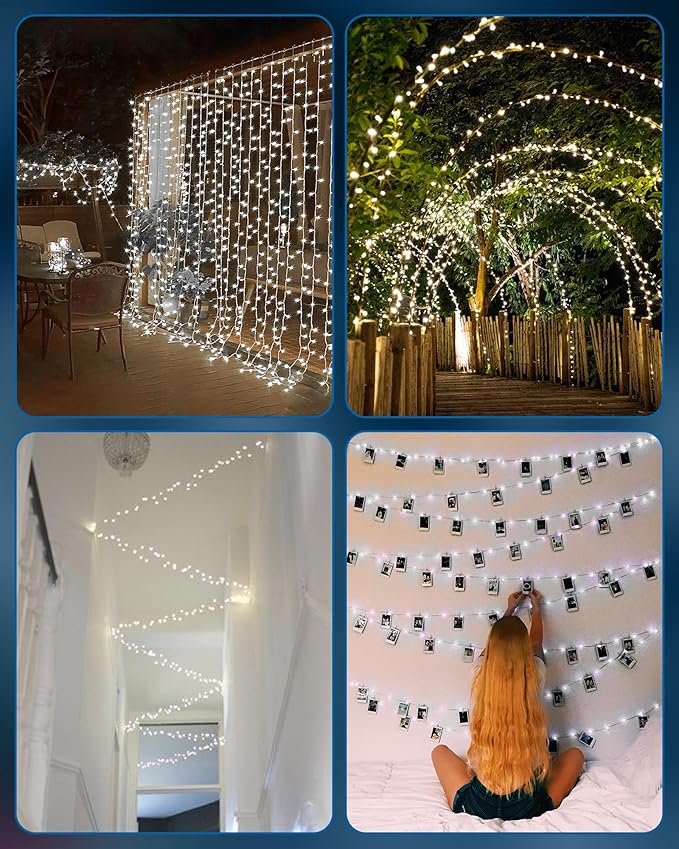 Christmas Fairy Lights, 60 LED Battery Twinkle Lights